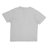 REEBOK Mens Grey Crew Neck Short Sleeve XL T-Shirt Logo Casual Cotton