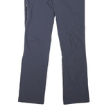 COLUMBIA Womens Polyester Blend Navy Regular Zip Trousers W30 L31 Outdoor Casual