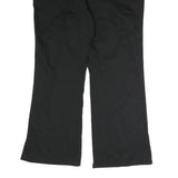 DICKIES Womens Black Regular Fit Straight Cotton Blend Trousers W40 L28 Workwear