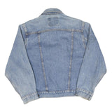 LEVI'S Womens Blue Denim Jacket M Cotton Classic Button Closure Casual Wear