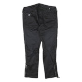 G-STAR Womens Jeans Black Slim Skinny Denim W30 L24 Zipped Hem Cotton Blend