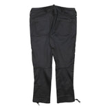 G-STAR Womens Jeans Black Slim Skinny Denim W30 L24 Zipped Hem Cotton Blend