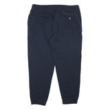 NAUTICA Mens Joggers Navy Blue XL W40 L28 Cotton Blend Regular Tapered Fit