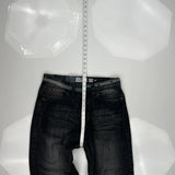 Akomks Hip Hop Jeans - 36W 30L Dark Wash Denim