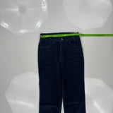 Levis Cord Trousers - 26″ Waist Blue Corduroy
