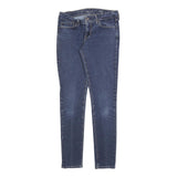 LEVI'S Womens Jeans Blue Slim Skinny Denim Medium W28 L30 Stretch Zip