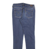 LEVI'S Womens Jeans Blue Slim Skinny Denim Medium W28 L30 Stretch Zip