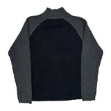 Ralph Lauren 1/4 Zip - XL Black Cotton