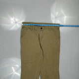 Carhartt Carpenter Pants - 34W 28L Khaki Cotton