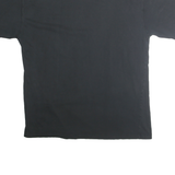 REEBOK Mens Black 2XL T-Shirt Short Sleeve Crew Neck Small Logo Casual