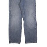 LEVI'S 559 Straight Mens Jeans Blue Relaxed Cotton Blend W38 L34 Classic Fit