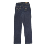LEVI'S 512 Mens Jeans Blue Slim Skinny Denim Medium W26 L31 Zip Closure