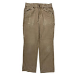 Schmidt Carpenter Pants - 30W 34L Brown Cotton