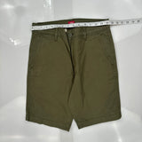 Levis Chino Shorts - 29W 10L Green Cotton