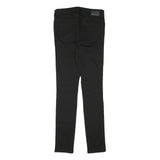 DIESEL Womens Jeans Black Slim Skinny Denim W27 L30 Cotton Blend Zip