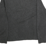 PATAGONIA Mens Grey Plain Cotton Pullover Jumper M Half Zip Casual Winter