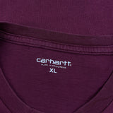 Carhartt T-Shirt - XL Red Cotton