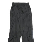 STARTER Mens Joggers Black S W26 L30 Polyester Relaxed Straight Drawstring