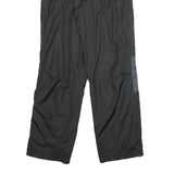 STARTER Mens Joggers Black S W26 L30 Polyester Relaxed Straight Drawstring