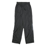 STARTER Mens Joggers Black S W26 L30 Polyester Relaxed Straight Drawstring