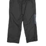 STARTER Mens Joggers Black S W26 L30 Polyester Relaxed Straight Drawstring