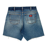 Dickies Denim Shorts - 32W 9L Blue Denim
