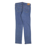 LEVI'S 712 Womens Slim Blue Denim Jeans W29 L30 Cotton Blend Zip Classic