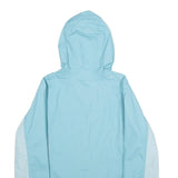 COLUMBIA Womens Blue & Light Blue Outdoor Jacket XL Nylon Plain Lightweight Zip