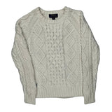 Age 8 Polo By Ralph Lauren Jumper - Small Cream Cotton