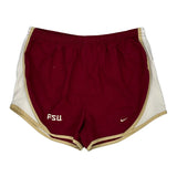 Age 11-12 Fsu Nike College Sport Shorts - Medium Burgundy Polyester