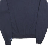 CHAMPION Mens Navy Blue Bentley University Crew Neck S Cotton Blend Sweatshirt