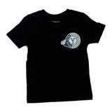 Age 4-5 True Religion Graphic T-Shirt - Small Black Cotton