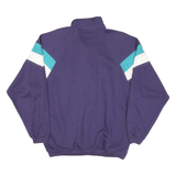 GREENLINE SPORT Mens Blue & Teal Sweatshirt High Neck XL Cotton Blend Casual