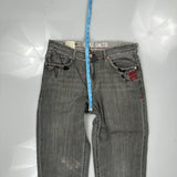 Ecko Unltd Hip Hop Jeans - 36W 24L Grey Cotton