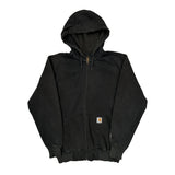 Carhartt Hoodie - Medium Black Cotton