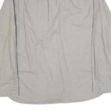 HILFIGER DENIM Mens Beige Cotton Blend Shirt L Casual Classic Button Down