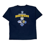Milwaukee Brewers Cooperstown Collection Mlb T-Shirt - XL Navy Cotton