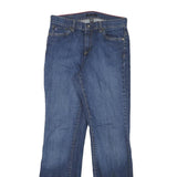 TOMMY HILFIGER Womens Jeans Blue Regular Straight Denim Medium W28 L30 Stylish