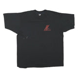 THE BEST Mens Black Hoosier Lottery Graphic T-Shirt XL Short Sleeve Crew Neck
