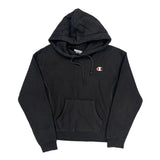 Reverse Weave Champion Hoodie - XS Black Cotton
