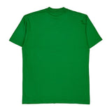 Made In USA Single Stitch Screen Stars T-Shirt - XL Green Cotton Blend