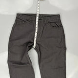 Dickies Carpenter Trousers - 32W 32L Grey Cotton