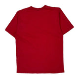 Carhartt T-Shirt - Medium Red Cotton