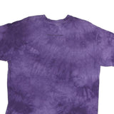 THE MOUNTAIN Mens Purple Graphic T-Shirt L Short Sleeve Crew Neck Cotton Casual