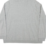 NIKE Womens Grey Hoodie 2XL Cotton Blend Pullover Sweatshirt Casual