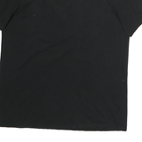 ADIDAS Mens Black Graphic T-Shirt L Short Sleeve Crew Neck Logo Print