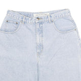 COSMOS Womens Shorts Blue Denim UK 12 W30 Casual Cotton Summer