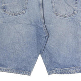 WRANGLER Mens Shorts Blue Denim Casual XL W36 Button Closure Relaxed Fit