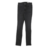 DIESEL Womens Jeans Black Slim Skinny Denim W25 L30 Zip Cotton Blend Stretch