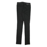 DIESEL Womens Jeans Black Slim Skinny Denim W25 L30 Zip Cotton Blend Stretch